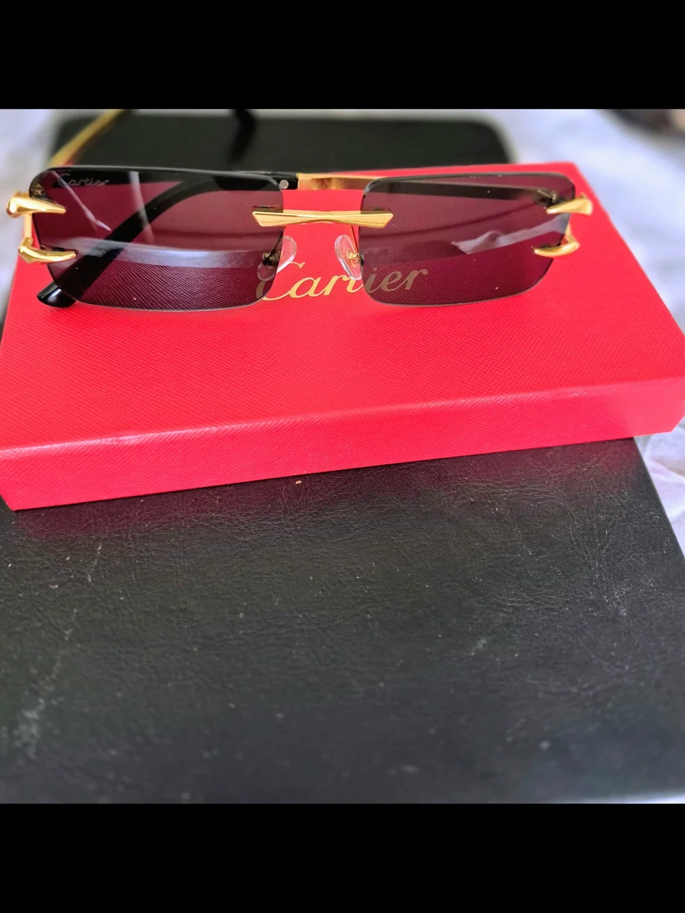 Cartier authentic rimless